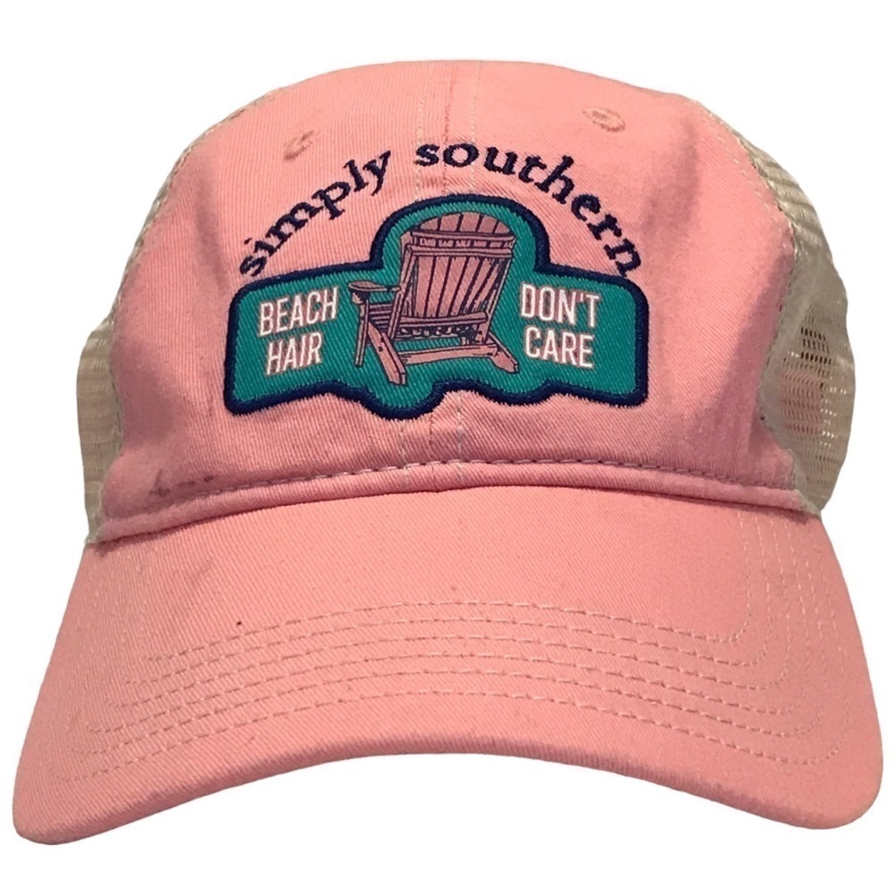 Simply Southern Woman's Beach Hair Don't Care Beach Cap